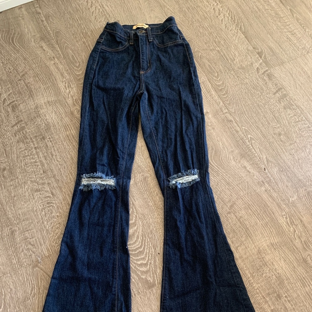 Bell bottom jeans